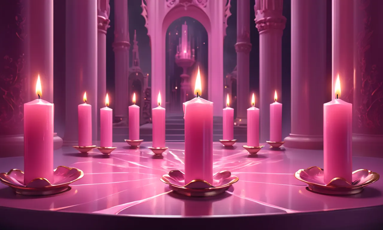 pink candle dream meaning