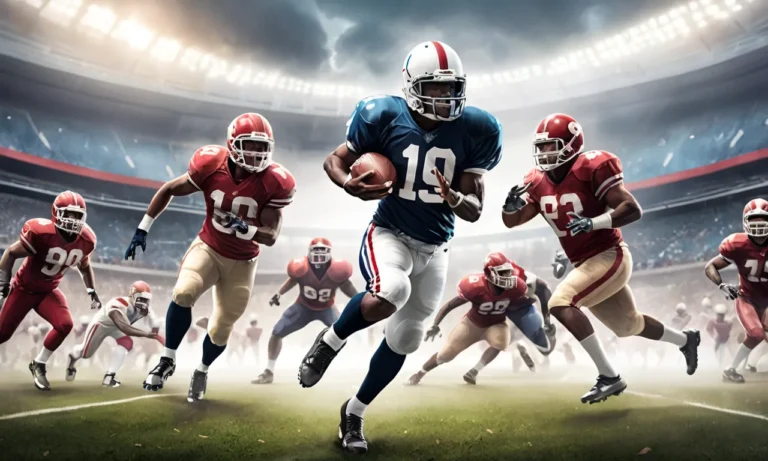 Playing American Football in a Dream