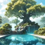 pool and trees dream meaning