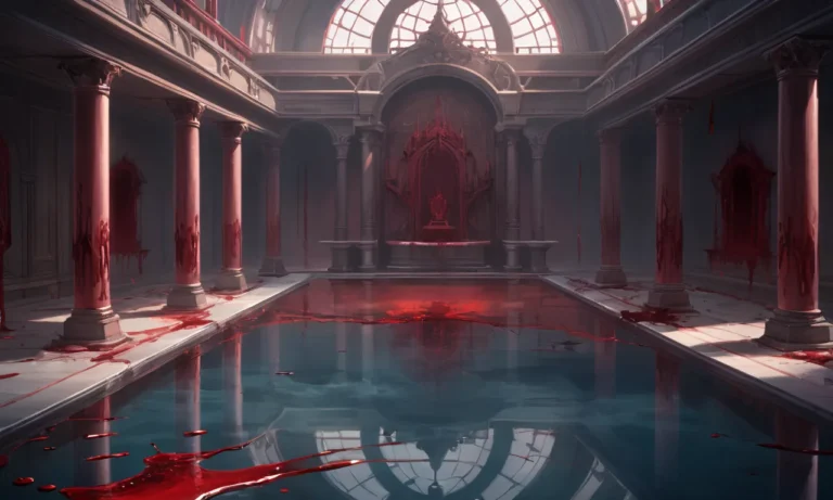 Pool of Blood Dream Meaning