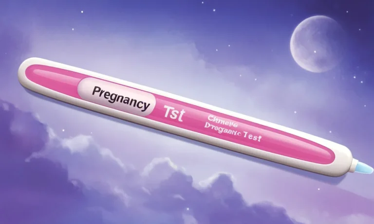 Pregnancy Test Says Not Pregnant Dream Meaning