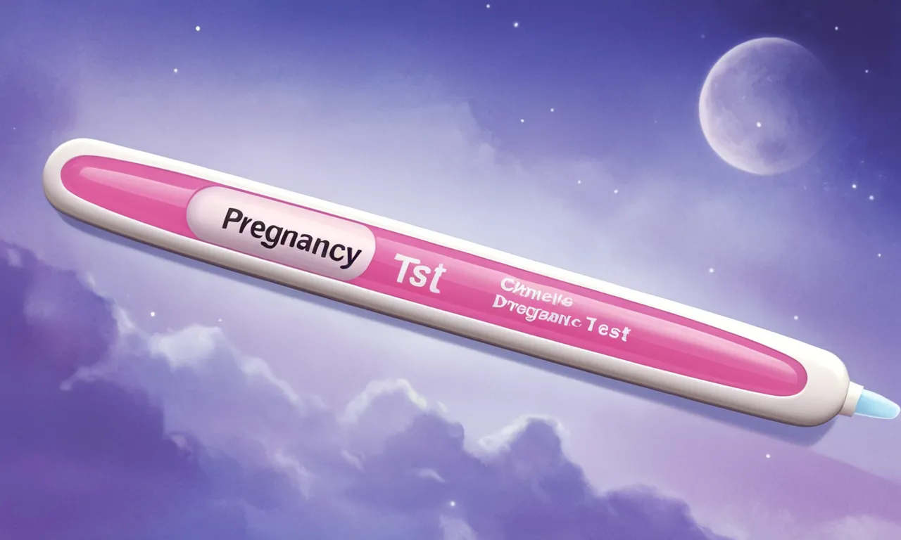 pregnancy test says not pregnant dream meaning