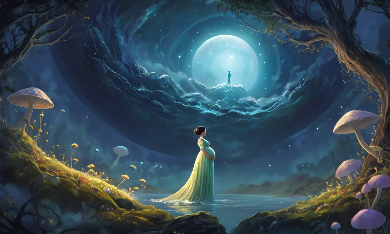 pregnant aunt flo dream meaning