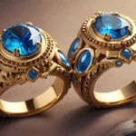 pukhraj rings adorning elegance amplifying spirituality