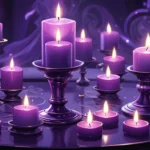 purple candles dream meaning