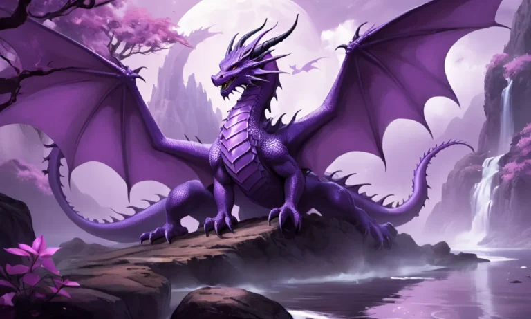 Purple Dragon Dream Meaning