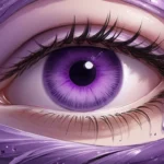 purple eyes dream meaning