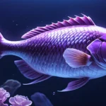 purple filleted fish dream meaning