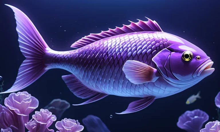 Purple Filleted Fish Dream Meaning