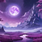 purple moon dream meaning