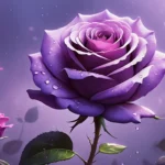 purple rose dream meaning