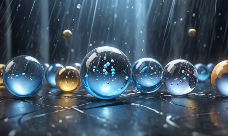 Raining Marbles Dream Meaning