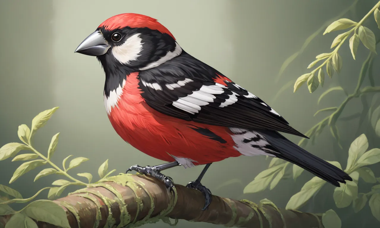 The Red-breasted Grosbeak 1 red breasted grosbeak