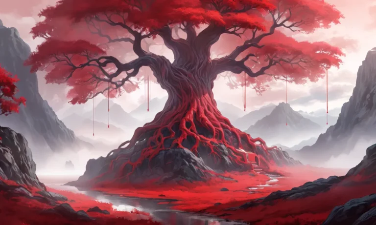 Red Tree Dream Meaning