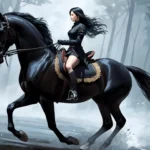 riding a black horse dream meaning