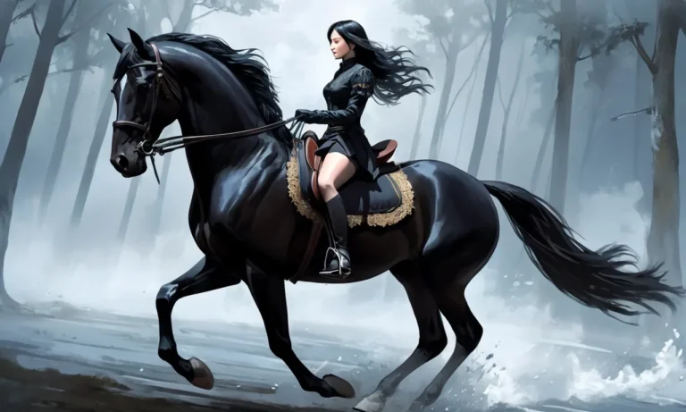 Riding A Black Horse Dream Meaning