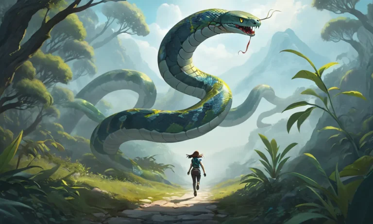 Running Away From Snake Dream Meaning