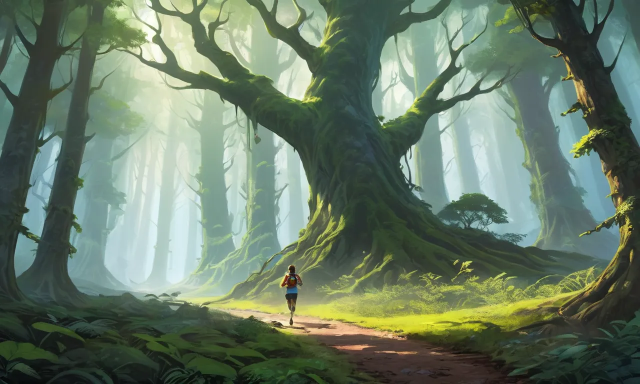 Running Forest Dream Meaning 1 running forest dream meaning