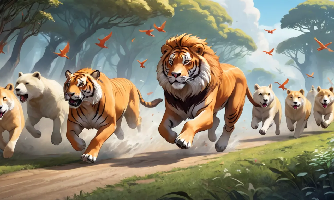 running from animals dream meaning