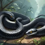 seeing a black snake dream meaning