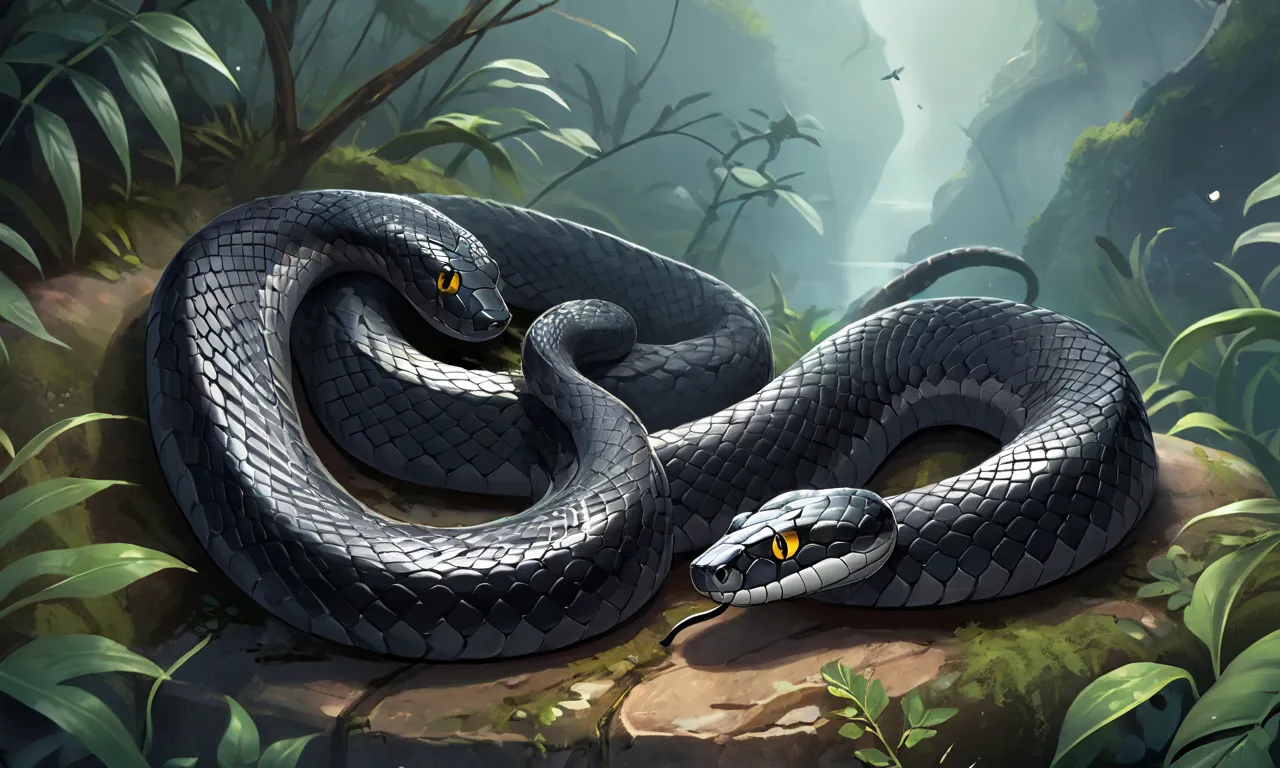 seeing a black snake dream meaning