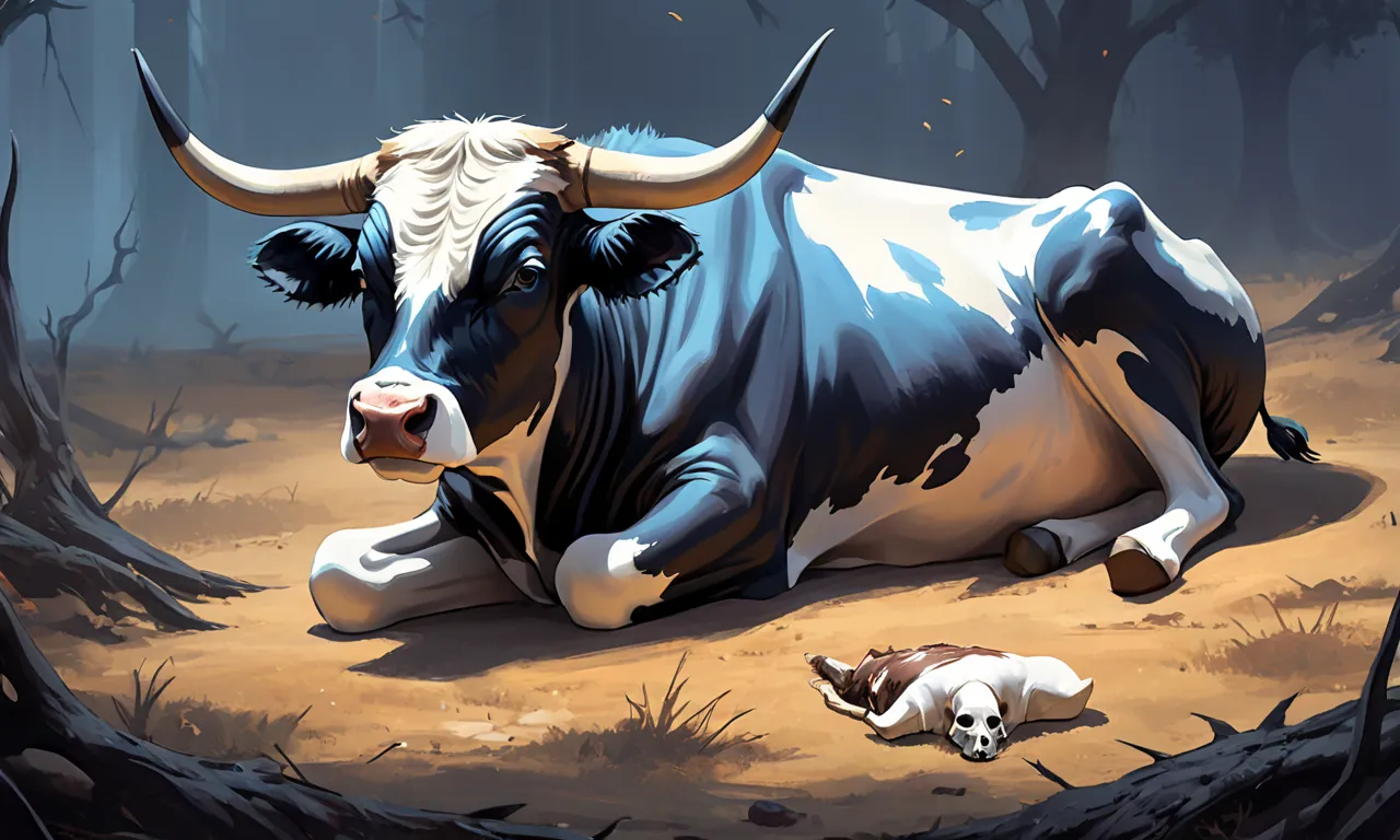 Seeing a Dead Cow Dream Meaning 1 seeing a dead cow dream meaning