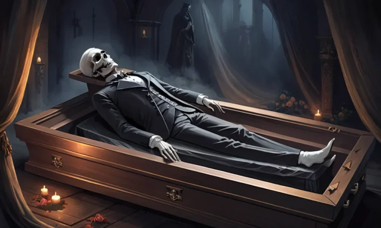 Seeing a Dead Person in a Coffin Dream Meaning