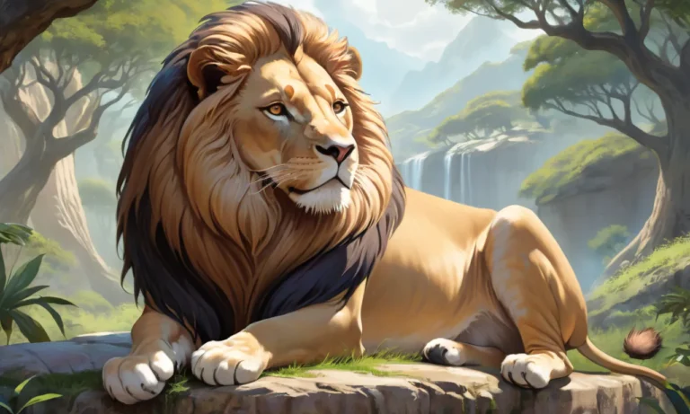 Seeing a Lion Dream Meaning –