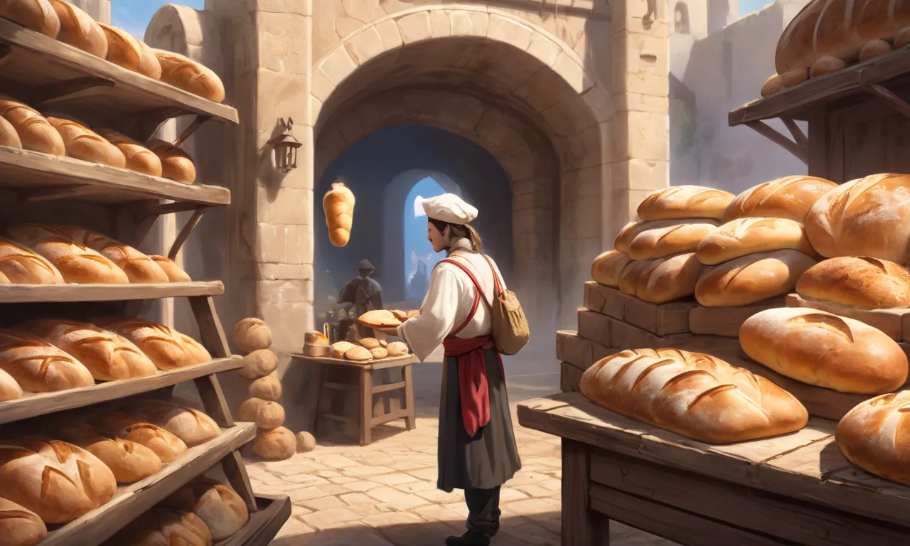 selling bread dream meaning