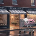 shopping cart and funeral home what s the dream meaning