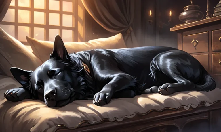 Sleeping Black Dogs Dream Meaning