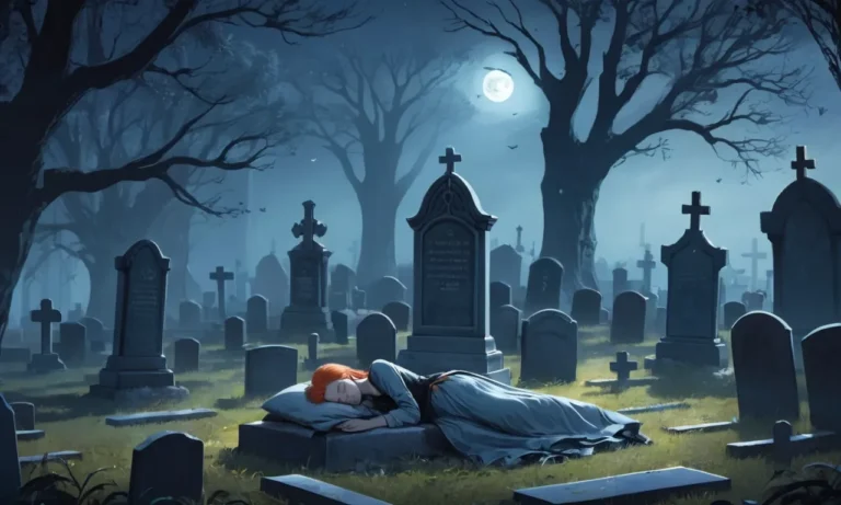 Sleeping Close To The Graveyard Dream Meaning