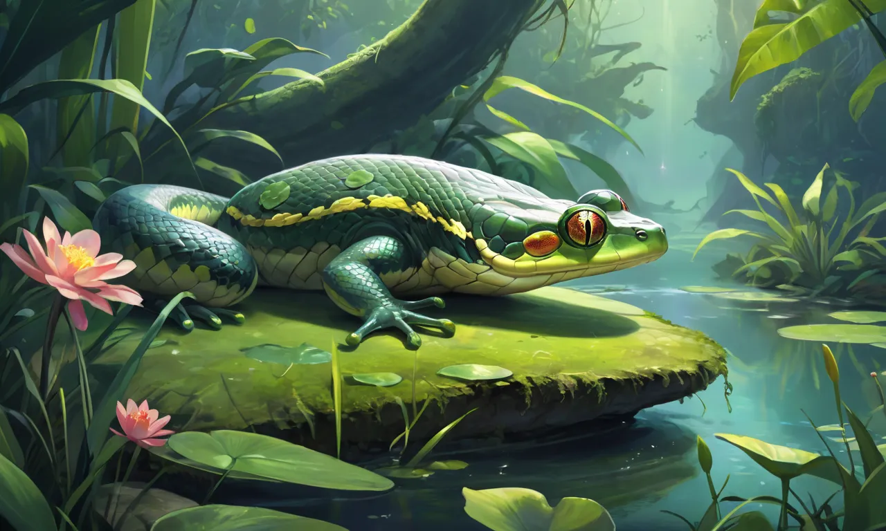 Snake and Frog Dream Meaning 1 snake and frog dream meaning