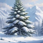 snowy fir tree dream meaning