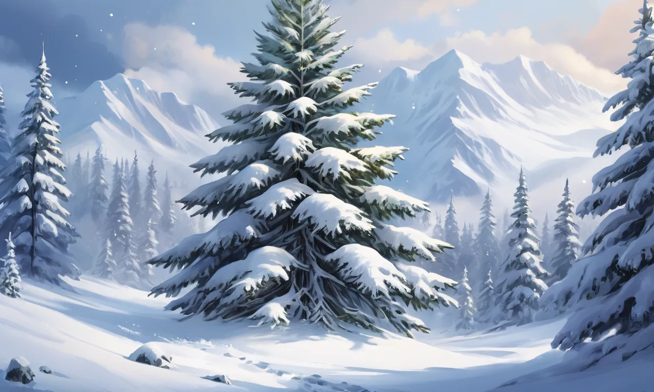 snowy fir tree dream meaning