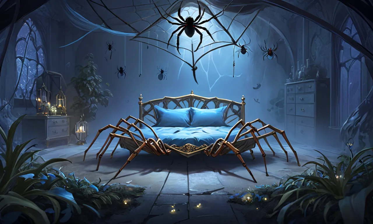 spider s bed dream meaning