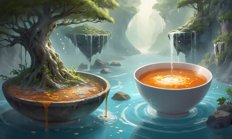 Spilling Soup Dream Meaning