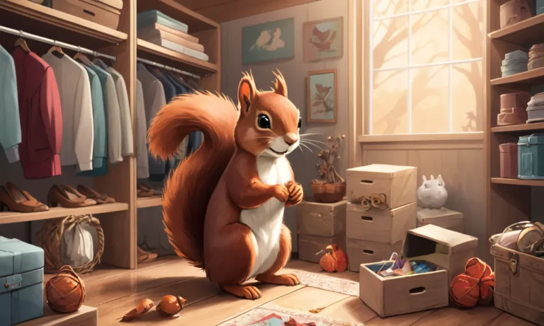 Squirrel In My Closet Dream Meaning