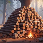 stacked firewood dream meaning