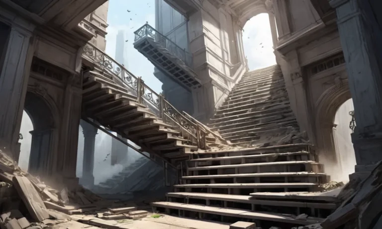 Stairs Collapsing Dream Meaning