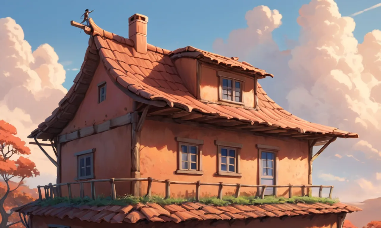 Standing On The Roof Of A Clay House Dream Meaning 1 standing on the roof of a clay house dream meaning