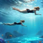 swimming with someone dream meaning