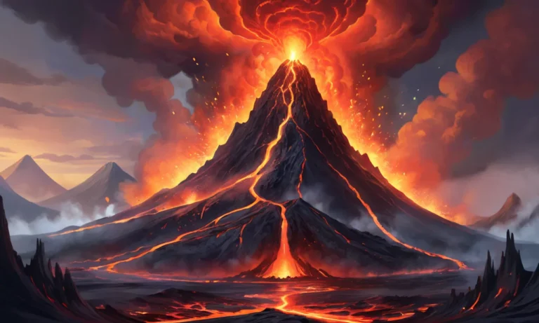 Symbols of Volcano Lava Dream Meaning