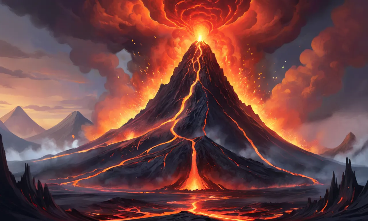 symbols volcano lava dream meaning