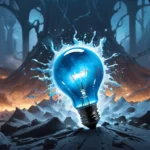 the blue light bulb exploded dream meaning