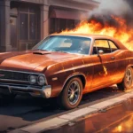 the car caught on fire dream meaning