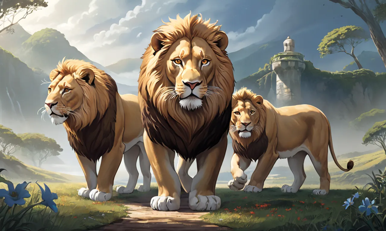 Three Lions Dream Meaning 1 three lions dream meaning