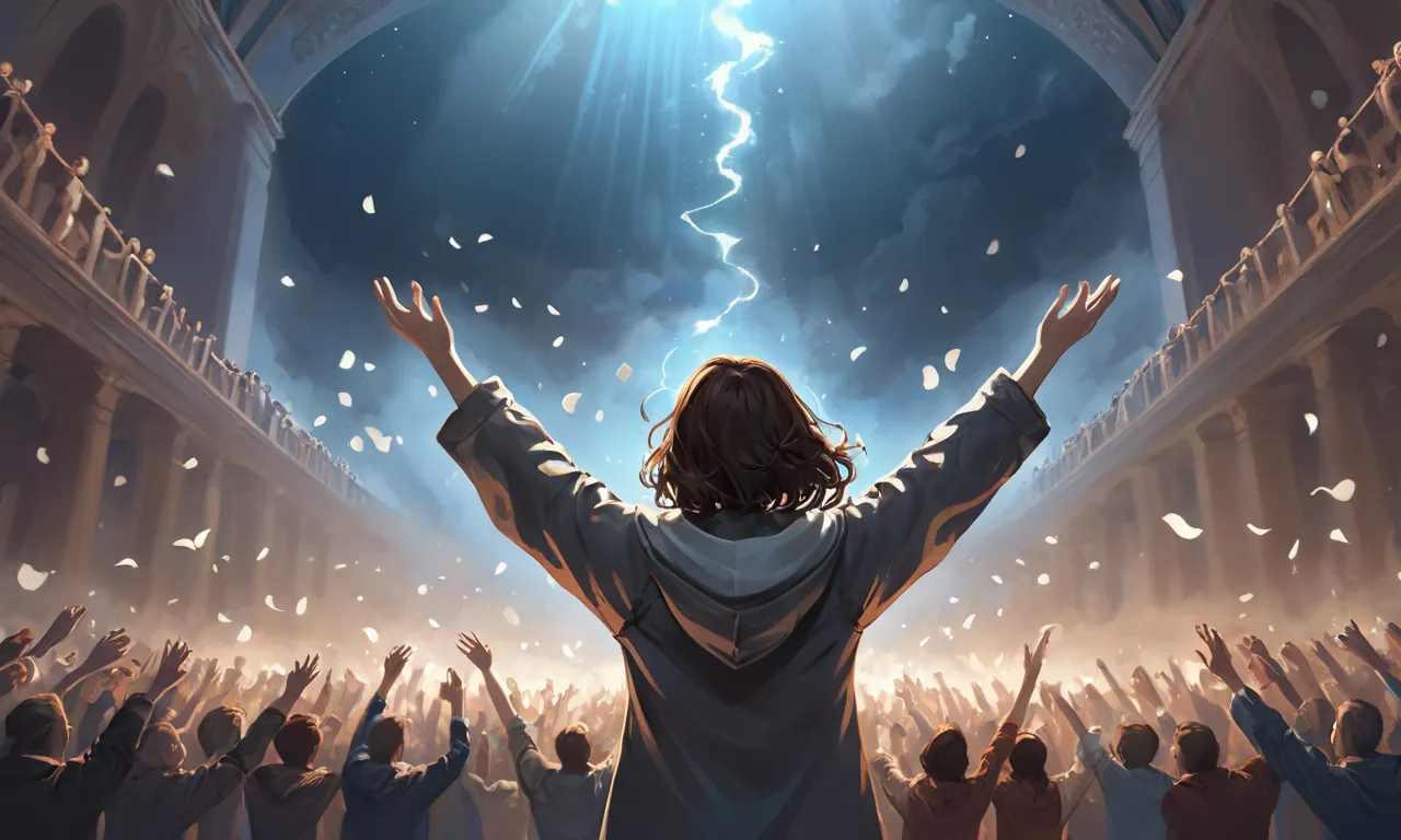 throwing hands up dream meaning