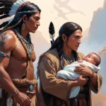 two men holding a baby native american dream meaning