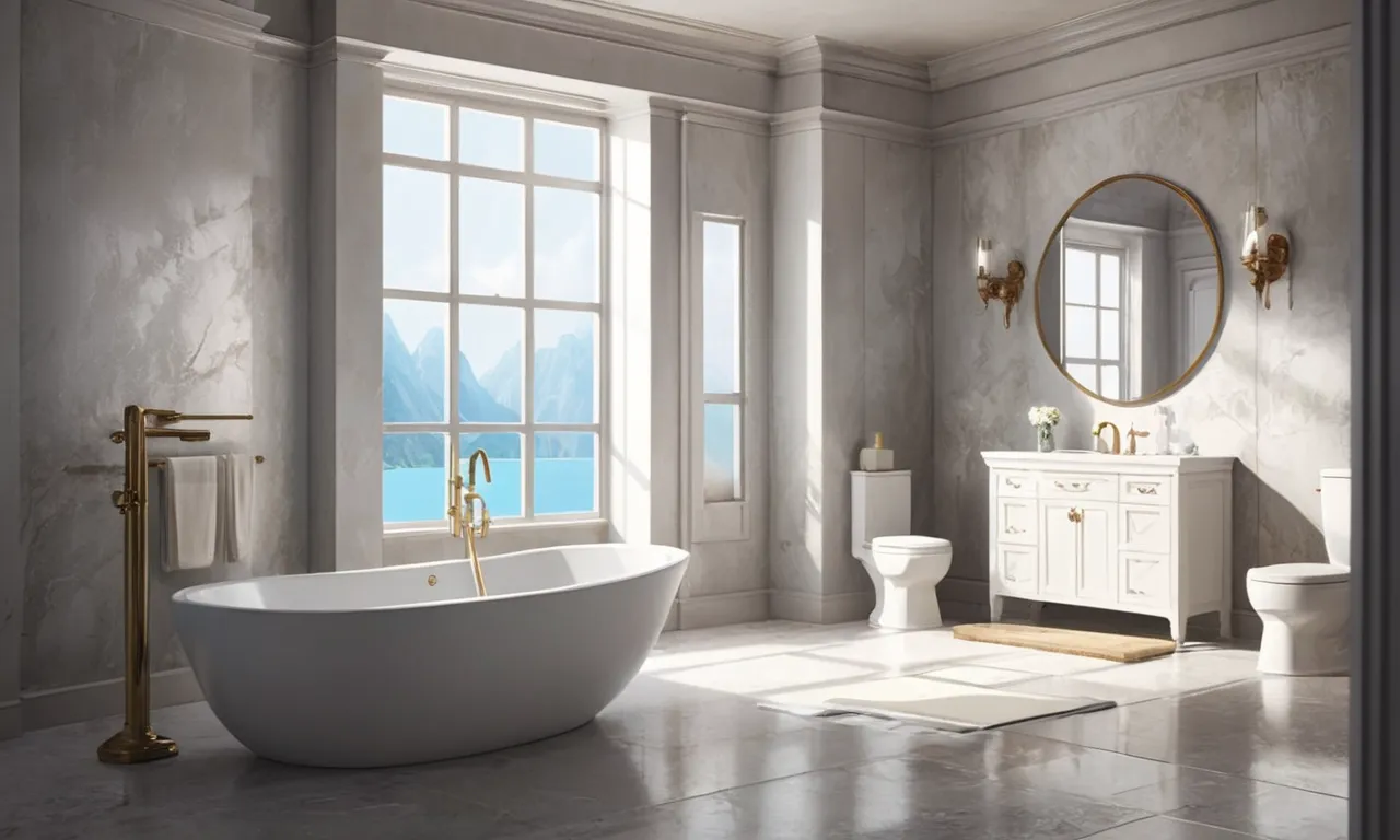 unfinished bathroom dream meaning